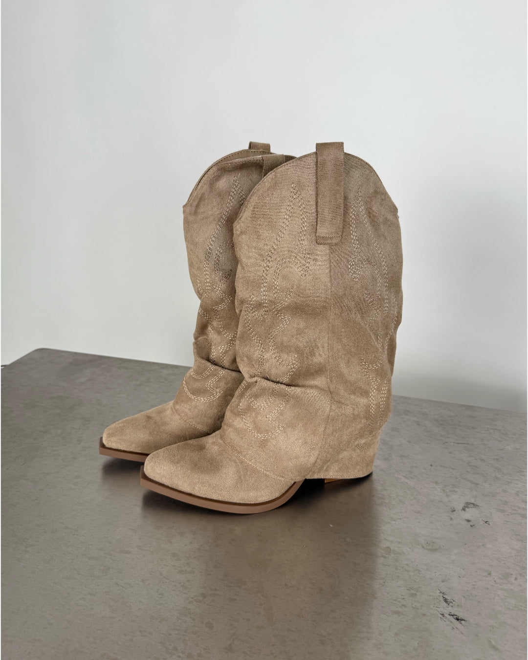 Produktfoto af CELESTE støvler, beige fra BySofieSønderby