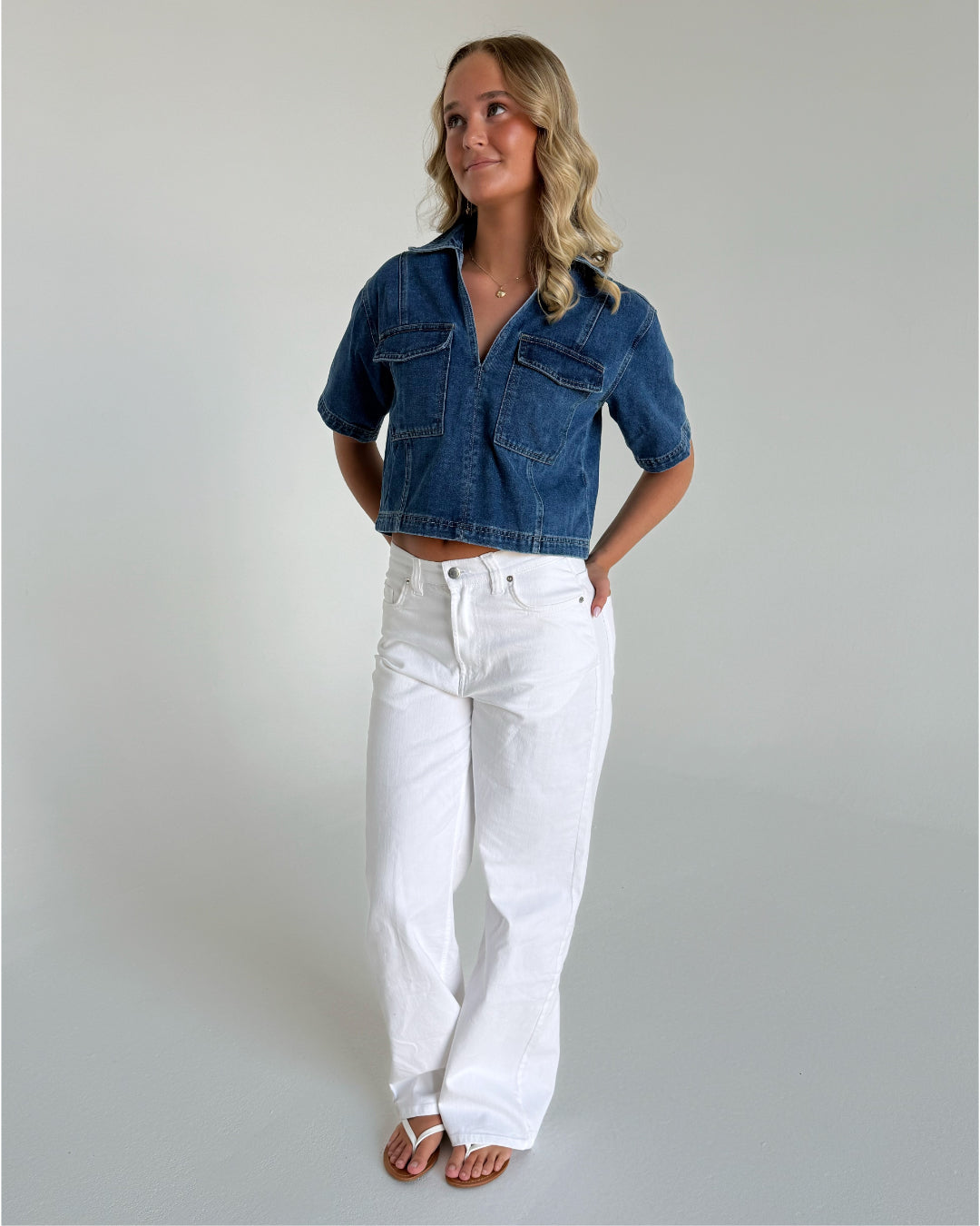 DAYANA skjorte denim
