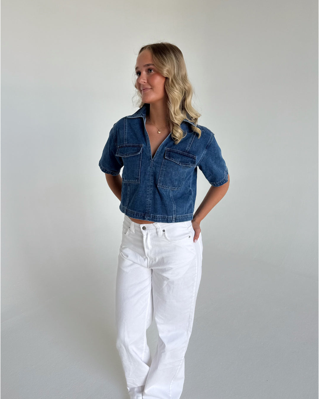 DAYANA skjorte denim