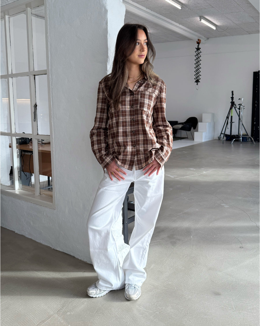 ELIANA skjorte brun