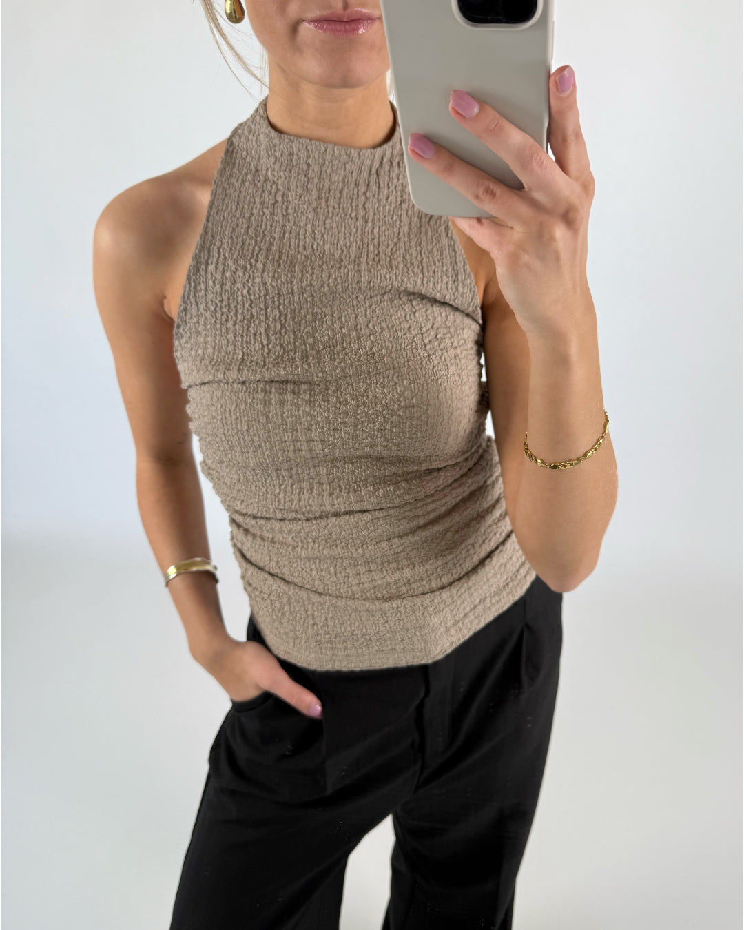 GRACIE top beige