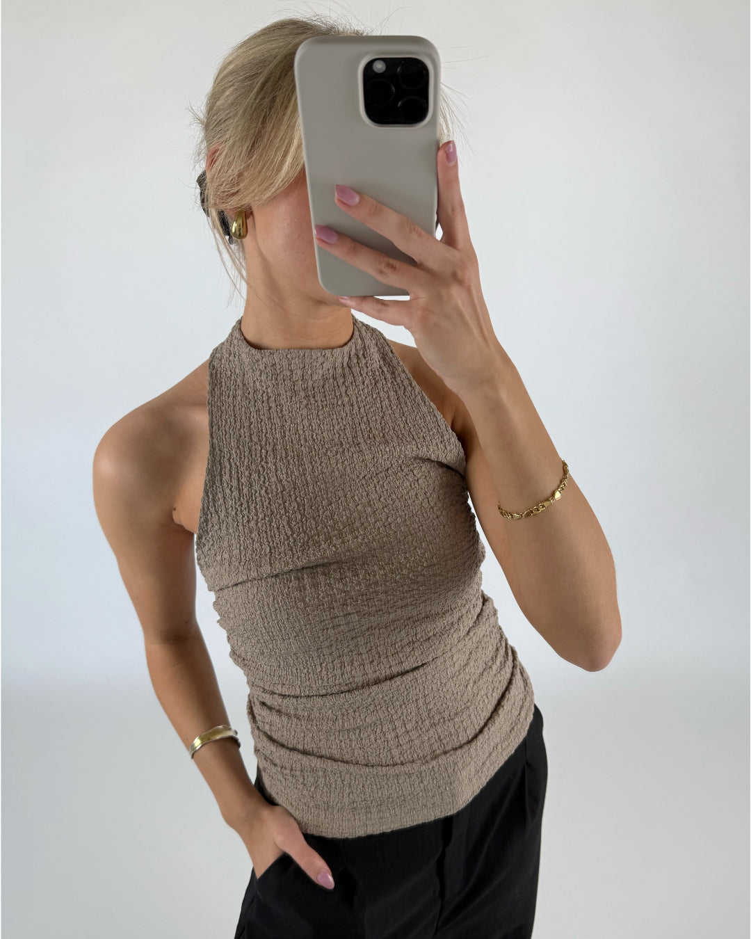 GRACIE top beige