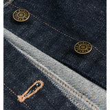 INDIE denim top, mørkeblå
