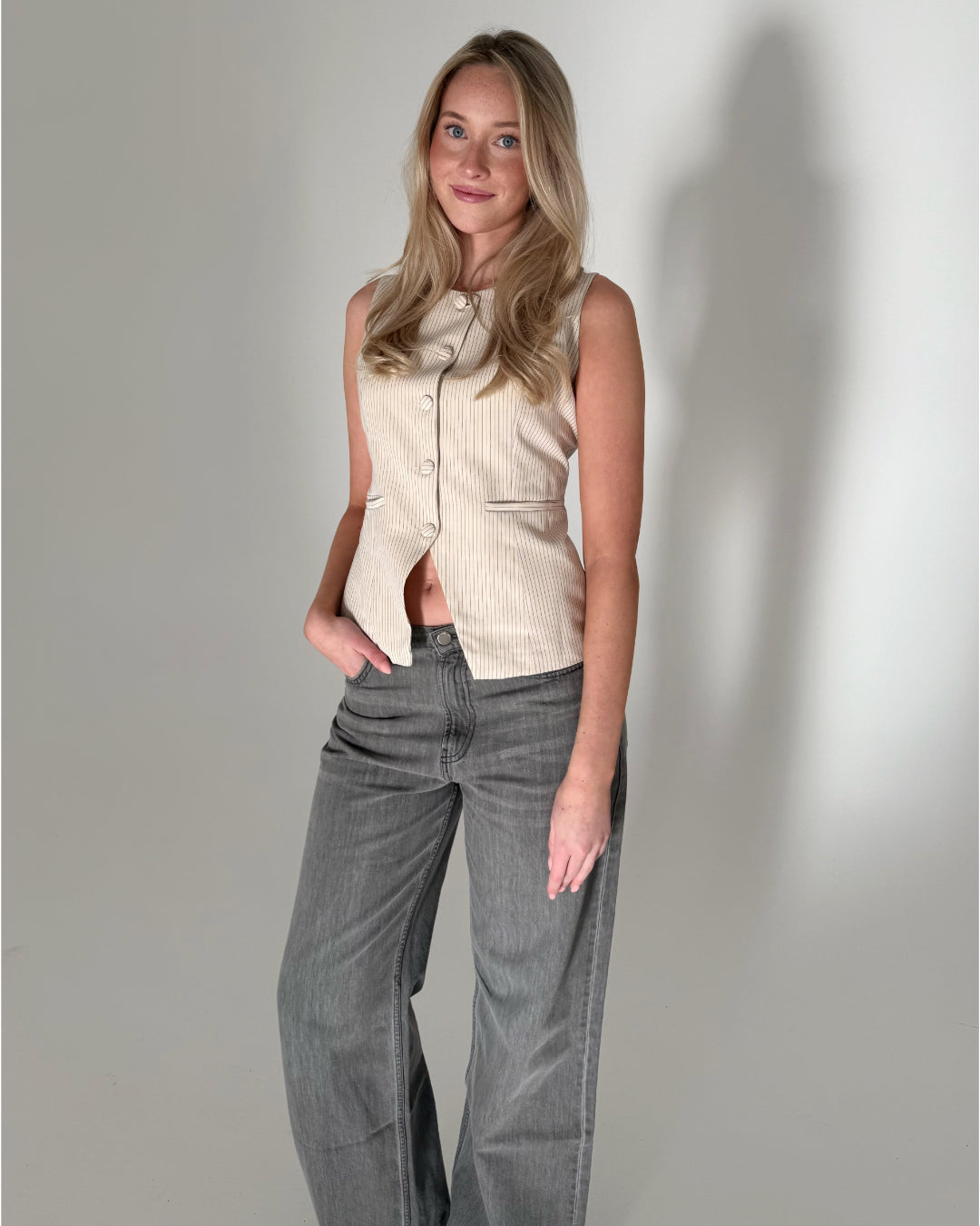ISLA vest beige