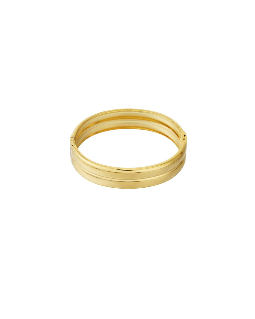 Produktfoto af en Jazlyn guld armbånd. Baggrund er hvid. Fra BySofieSønderby