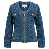 LUNA denim bluse, blå
