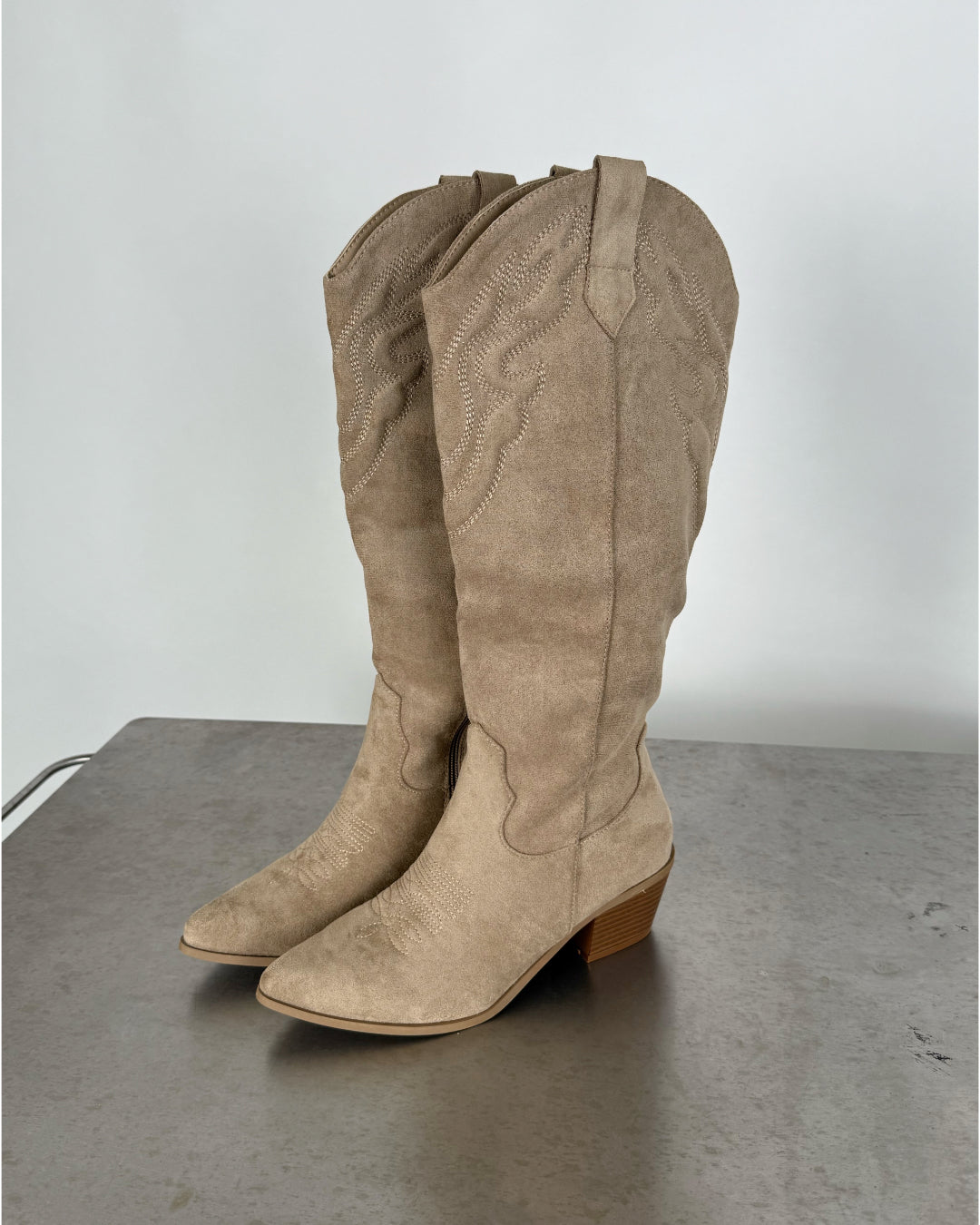 Produktfoto af MABEL støvler, beige fra BySofieSønderby