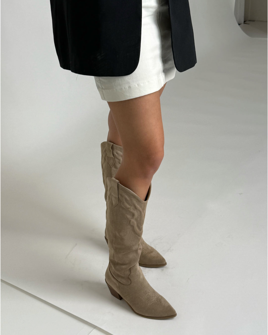 Produktfoto af MABEL støvler, beige fra BySofieSønderby