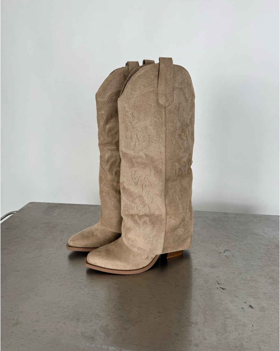Produktfoto af PALMER støvler, beige fra BySofieSønderby