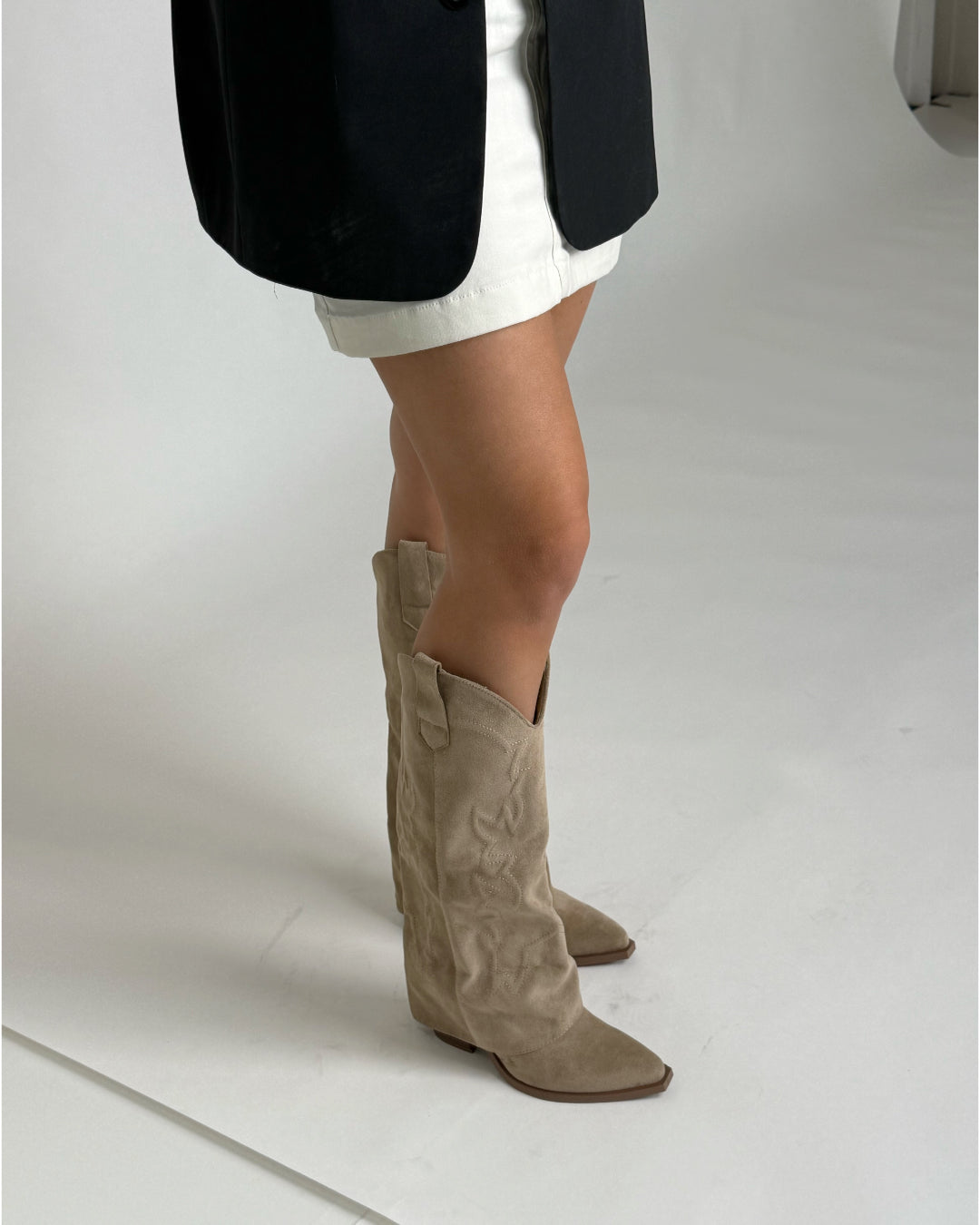 Produktfoto af PALMER støvler, beige fra BySofieSønderby