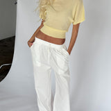 DYLAN strik top, gul