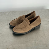 BABETTE loafers, lysebrun