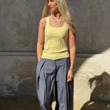 GIANNA top, gul
