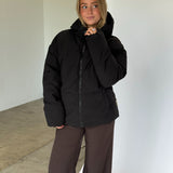 GALAXY puffer jakke, sort