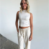 ALINA top, hvid