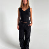 ALLY sweatpants, sort