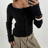 AMANI cardigan, sort