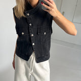 AMELIA vest, sort