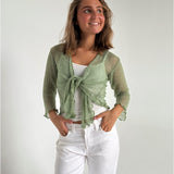 ARABELLA bluse, grøn