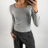 ASPYN langærmet, grå