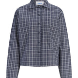 ASTA skjorte, ternet navy