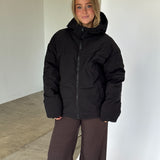 GALAXY puffer jakke, sort