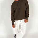 BASIC sweatshirt, brun