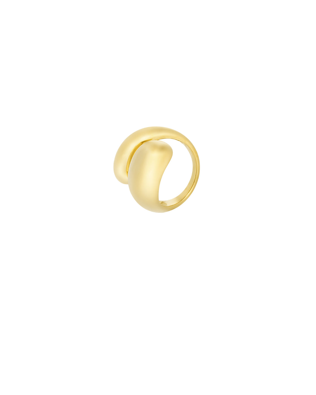 Produktbillede af BIANCA ring i guld. Fra BySofieSønderby