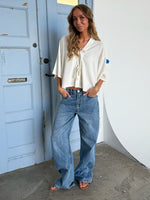 BREEZE bluse hvid