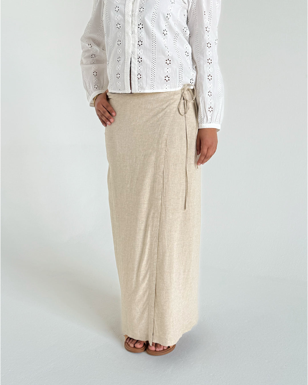 BREEZE nederdel beige