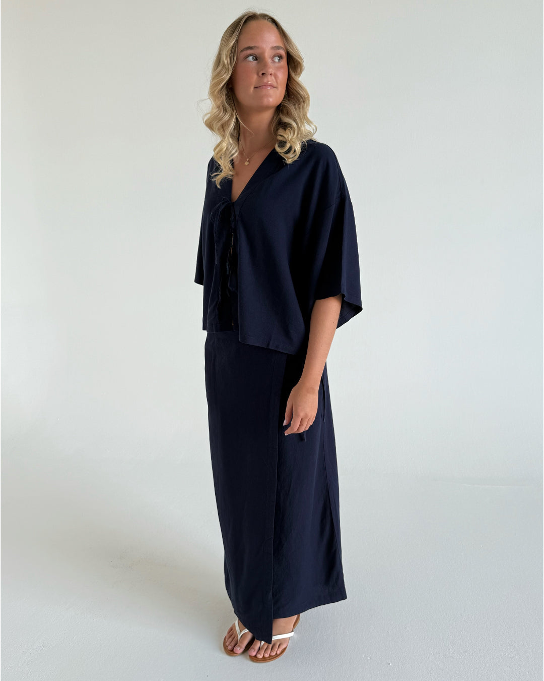 BREEZE nederdel navy