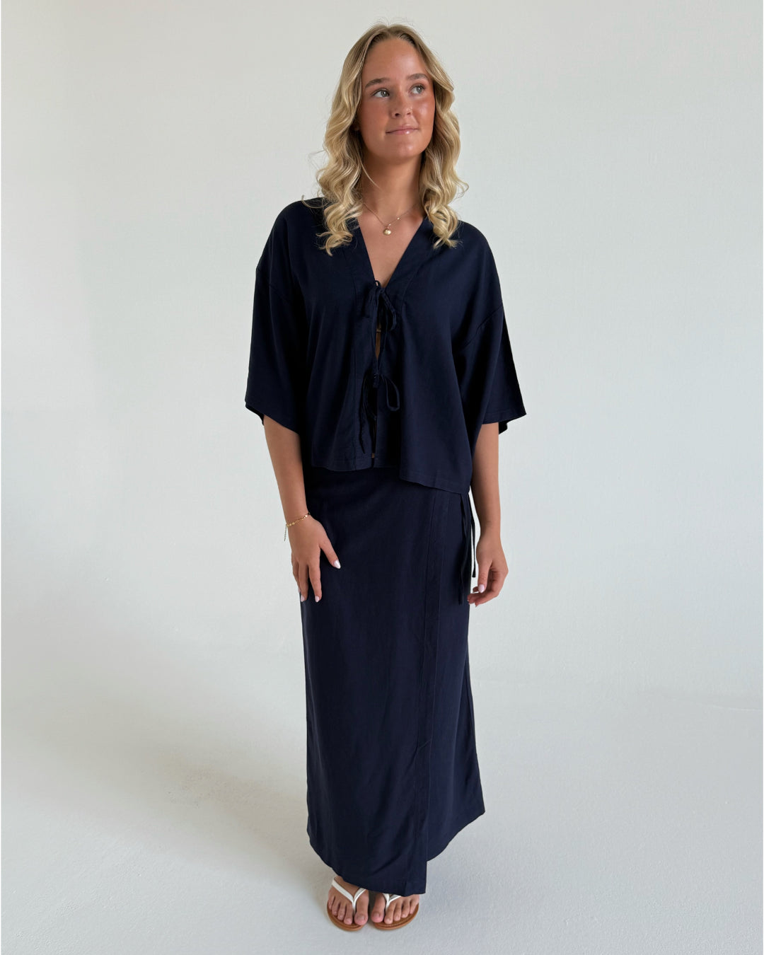 BREEZE nederdel navy