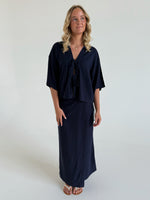 BREEZE nederdel navy