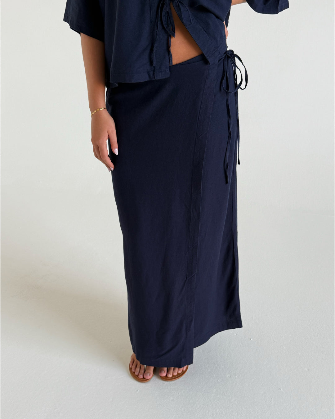 BREEZE nederdel navy
