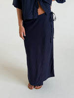 BREEZE nederdel navy