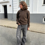 CATALINA strik polo, brun