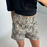 CHARLOTTE shorts, zebra