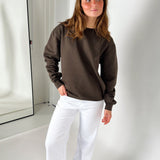 CLASSIC sweatshirt, brun