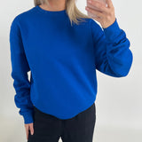 CLASSIC sweatshirt, kongeblå