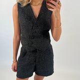 COVE vest, sort