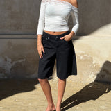 KINSLEY off shoulder bluse, hvid