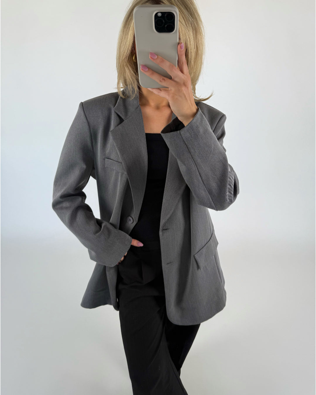 DANIELLE blazer grå