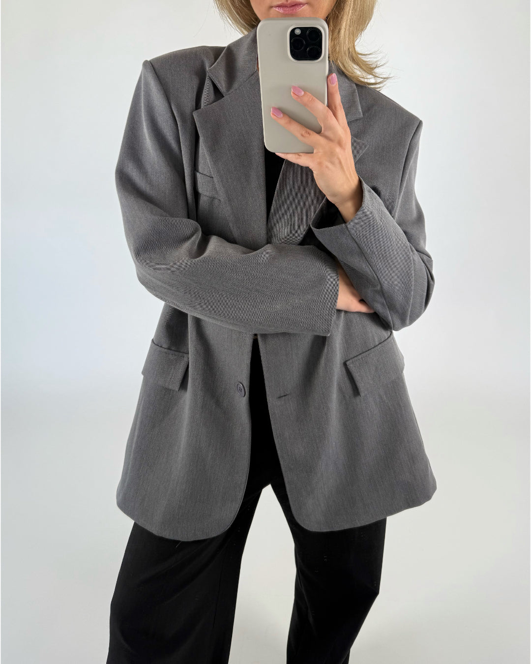 DANIELLE blazer grå