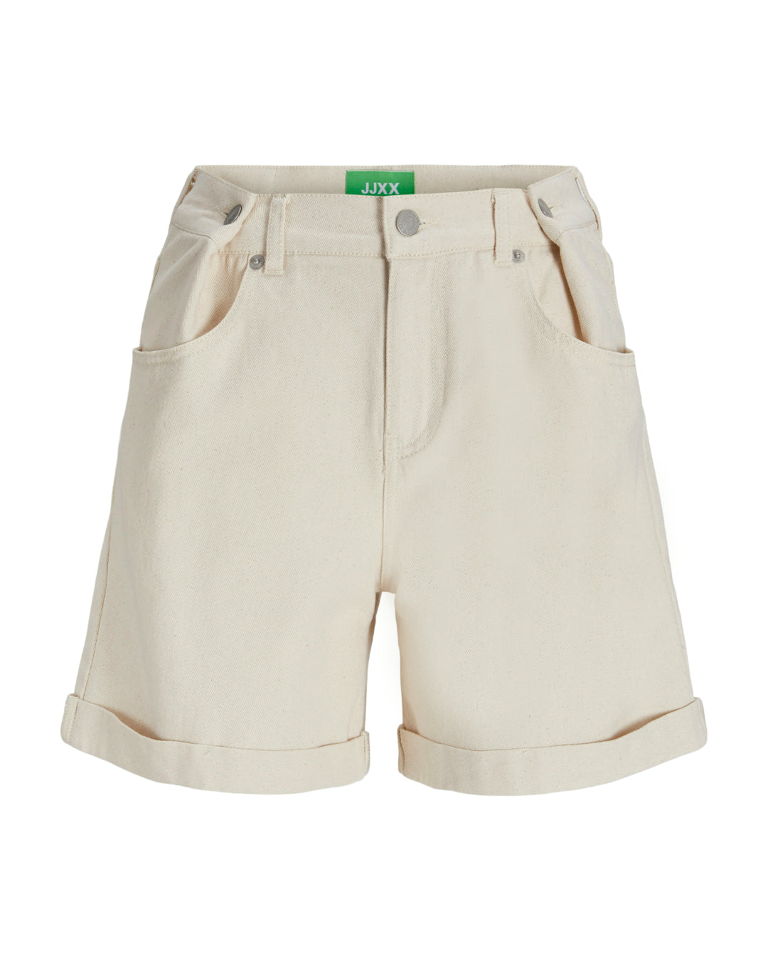Produktfoto af DORA shorts, beige på hvid baggrund - fra BySofieSønderby