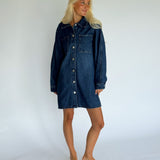 CANA denim kjole, blå