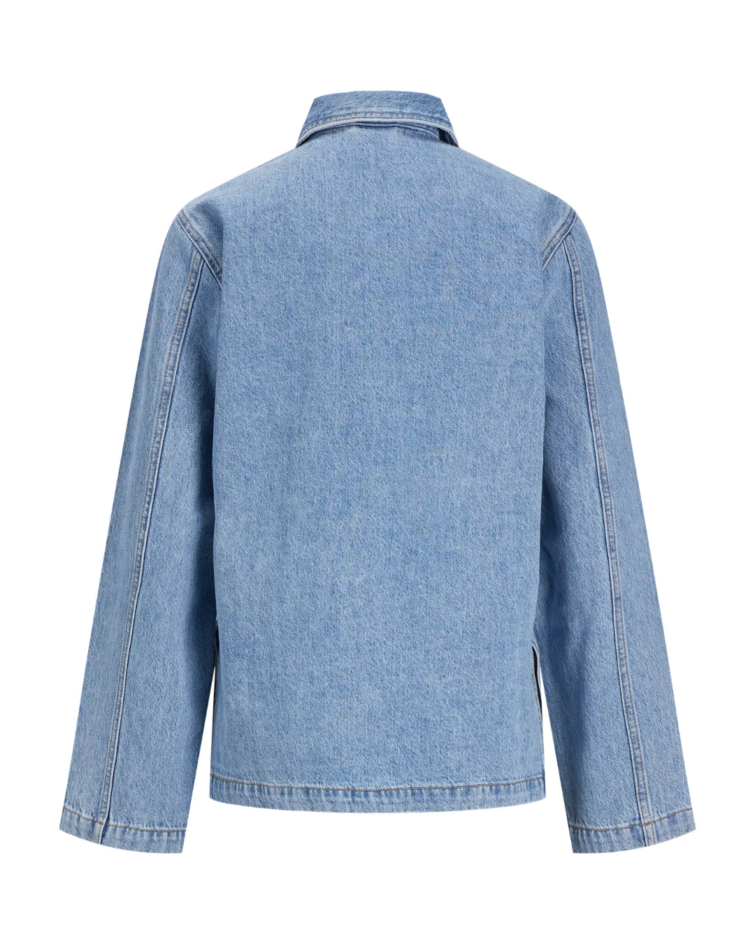 ELA jakke denim blå