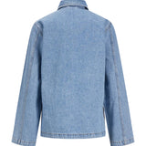 ELA jakke denim blå