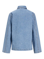 ELA jakke denim blå