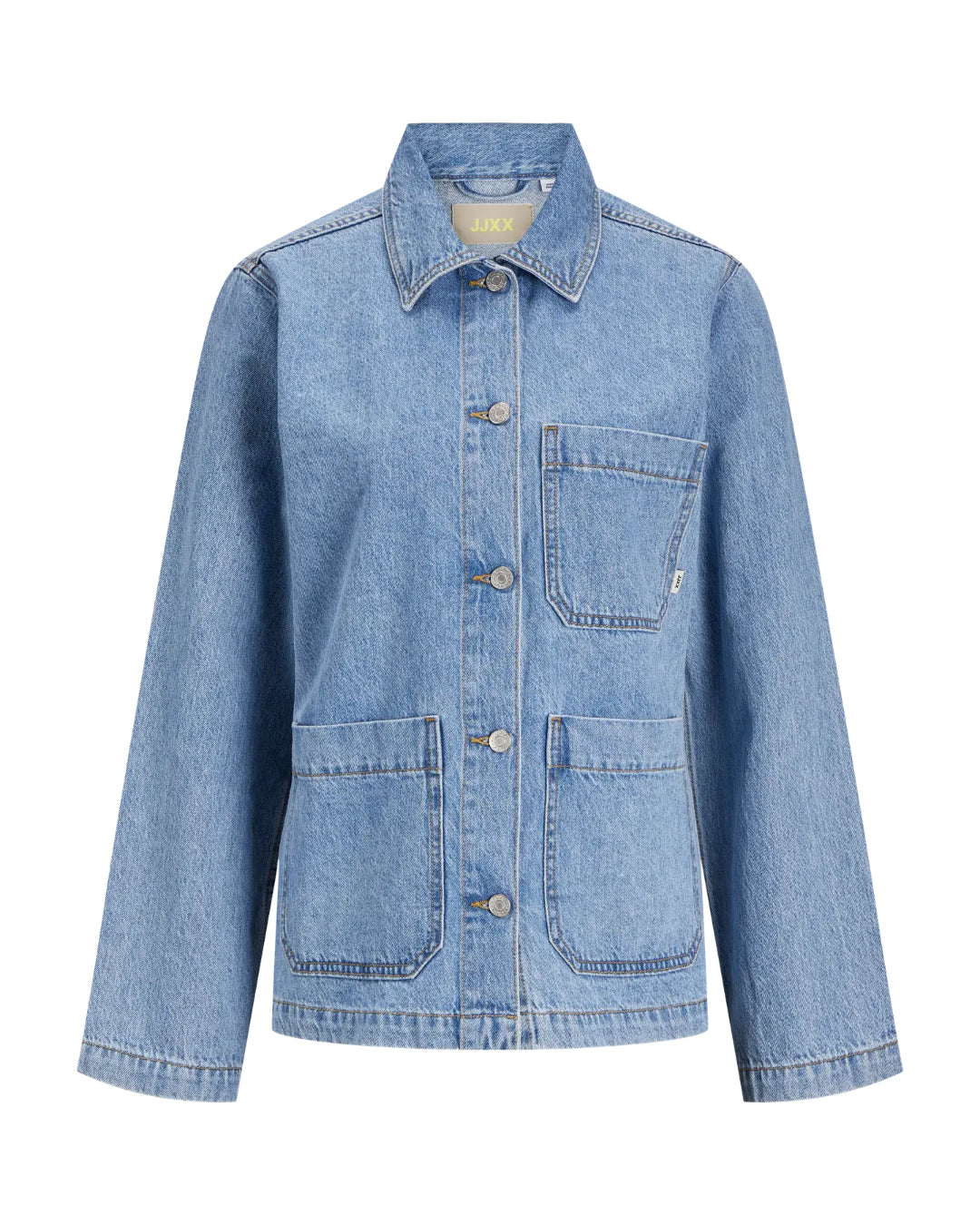 ELA jakke denim blå