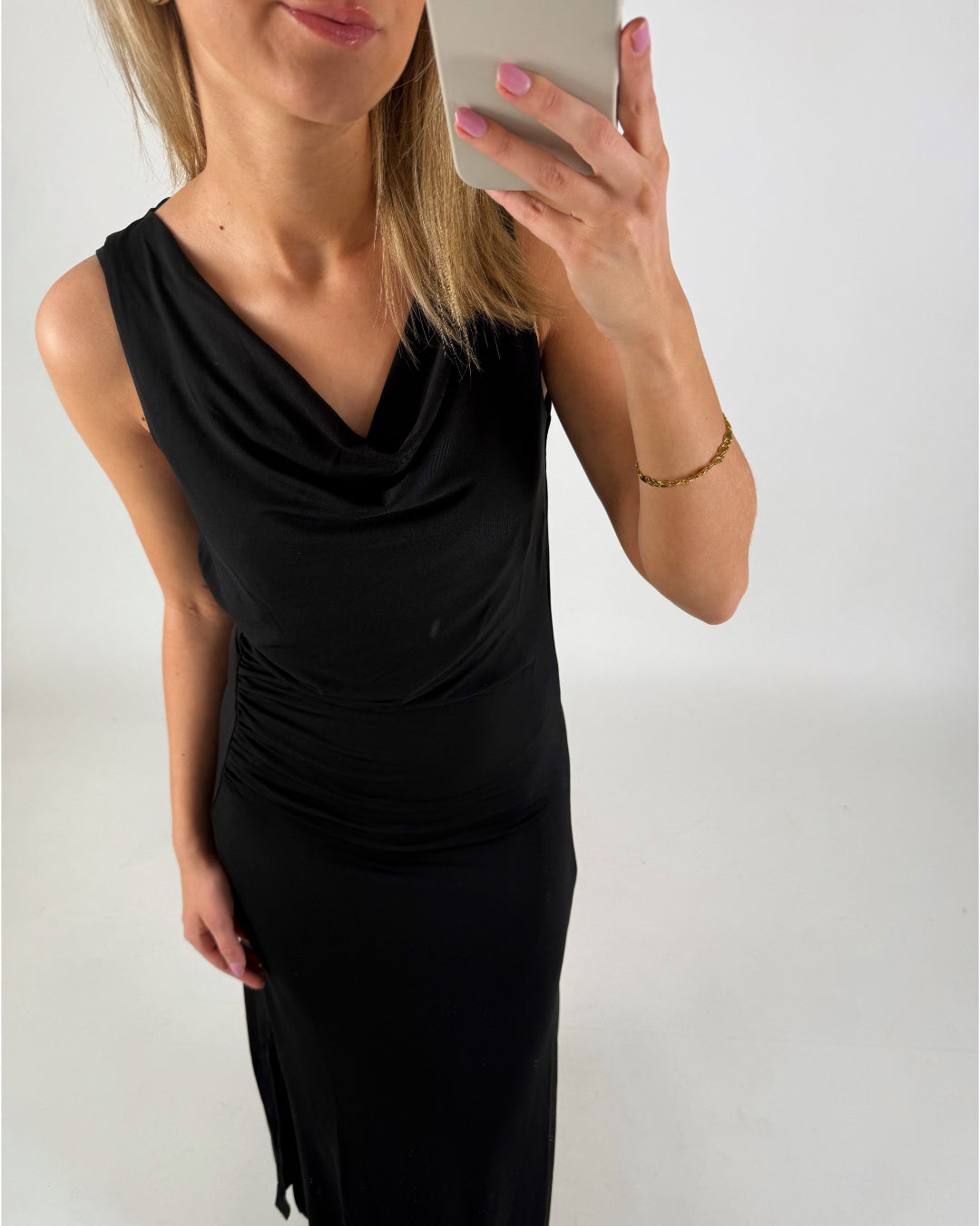 ELINA kjole sort